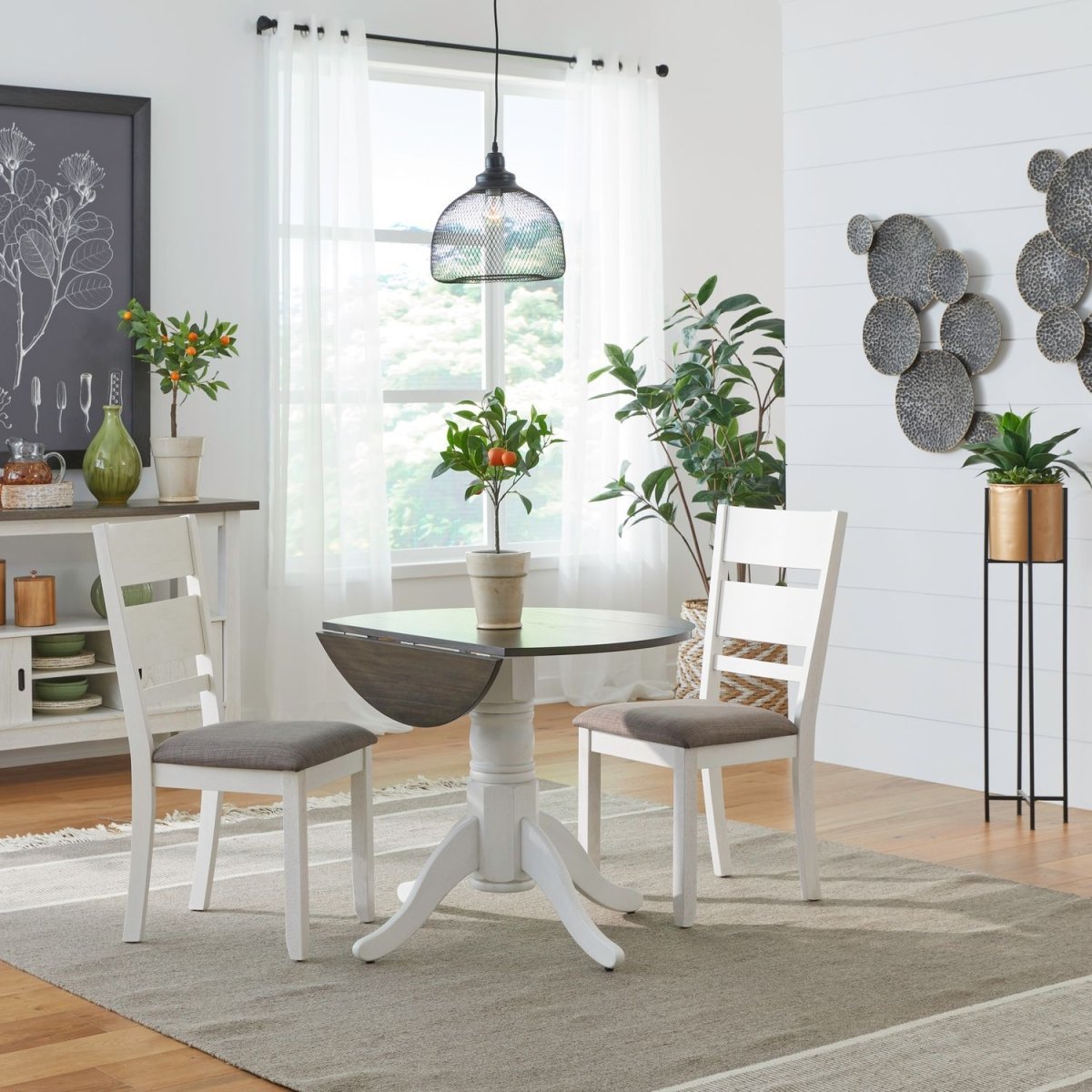 Brook Bay - Optional 3 Piece Drop Leaf Table Set 3 Piece Dining Room Sets by Liberty Furniture - Walls Furniture & Mattress