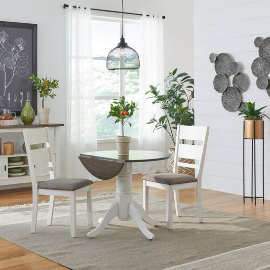 Brook Bay - Optional 3 Piece Drop Leaf Table Set 3 Piece Dining Room Sets by Liberty Furniture - Walls Furniture & Mattress