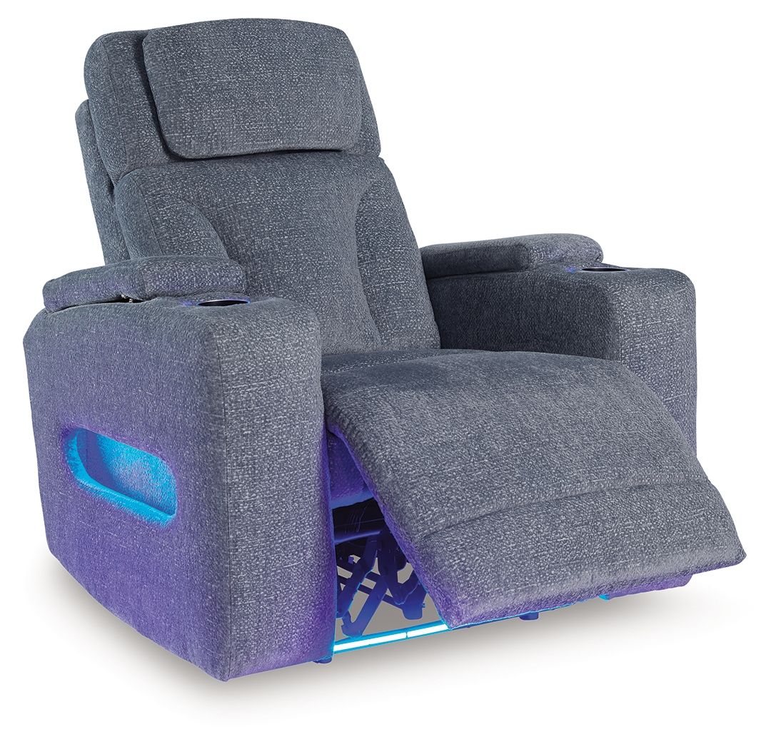 Studio Cave - Power Recliner - Steel Reclining Chairs by Signature Design by Ashley® - Walls Furniture & Mattress