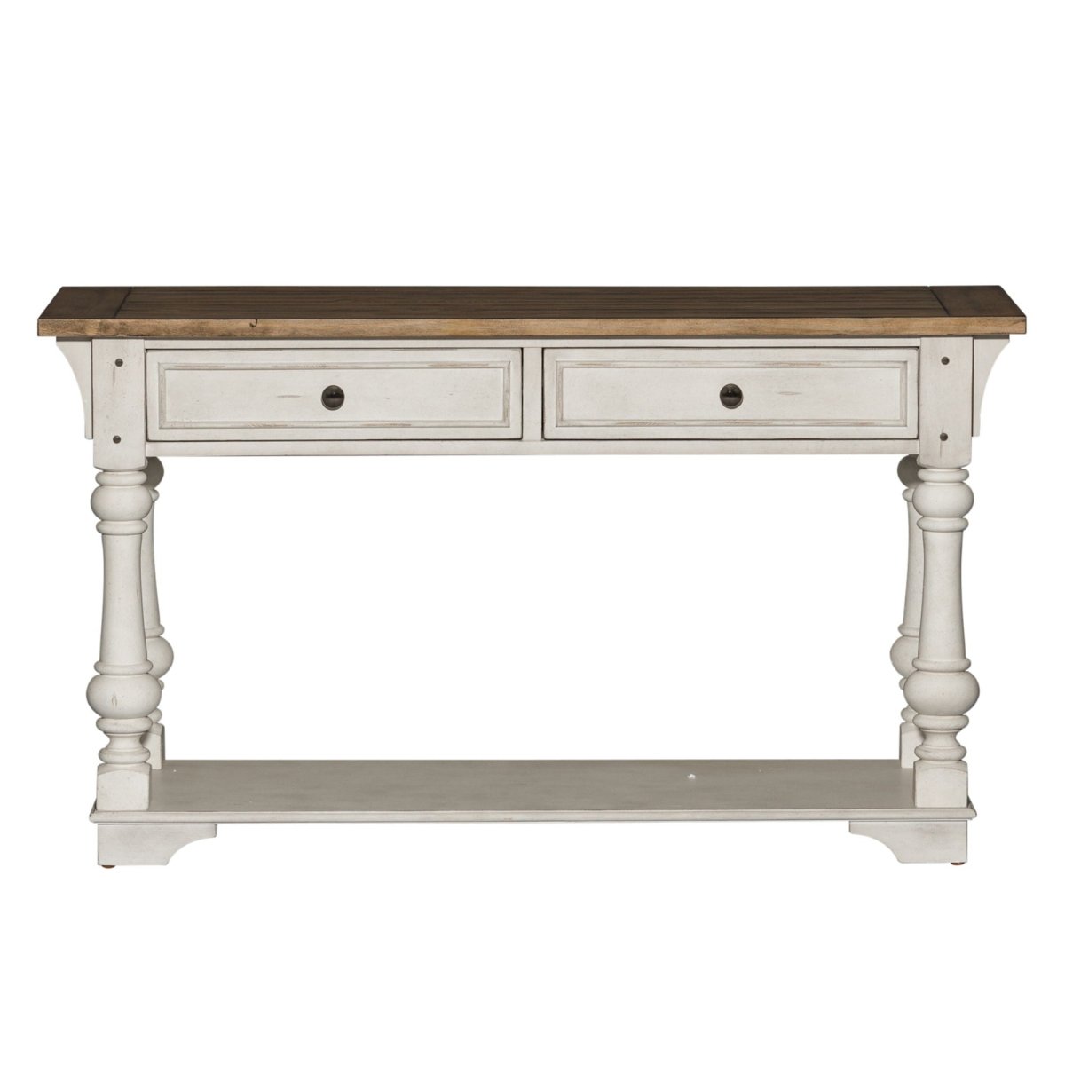 Morgan Creek - Sofa Table - White Sofa Tables by Liberty Furniture - Walls Furniture & Mattress