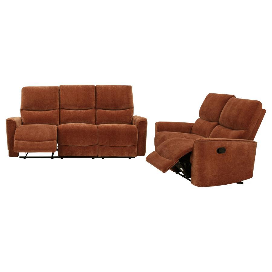 Navarro - Upholstered Reclining Sofa Set Reclining Sofas & Loveseats by Coaster Fine Furniture - Walls Furniture & Mattress