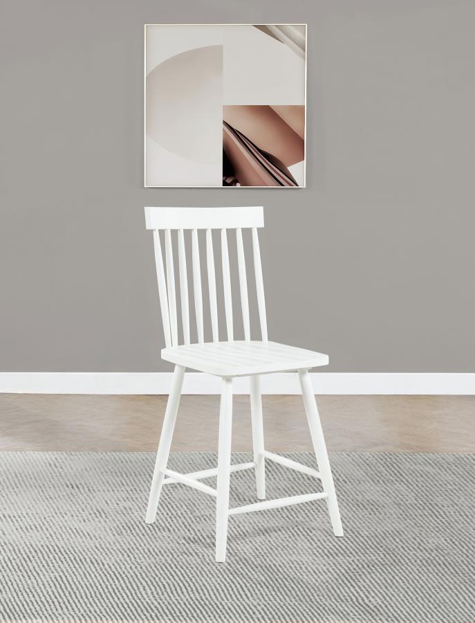 Andrews - Windsor Counter Height Dining Side Chair (Set of 2) Chair Sets by Coaster Fine Furniture - Walls Furniture & Mattress