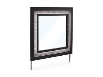 Shoralli - Bedroom Mirror - Black Mirrors by Signature Design by Ashley® - Walls Furniture & Mattress