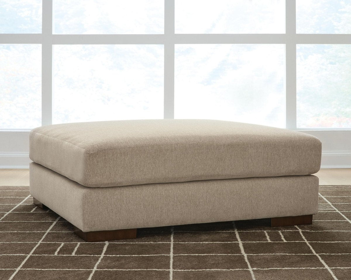 Linenhause - Oversized Accent Ottoman - Dune Accent Ottomans by Benchcraft® - Walls Furniture & Mattress