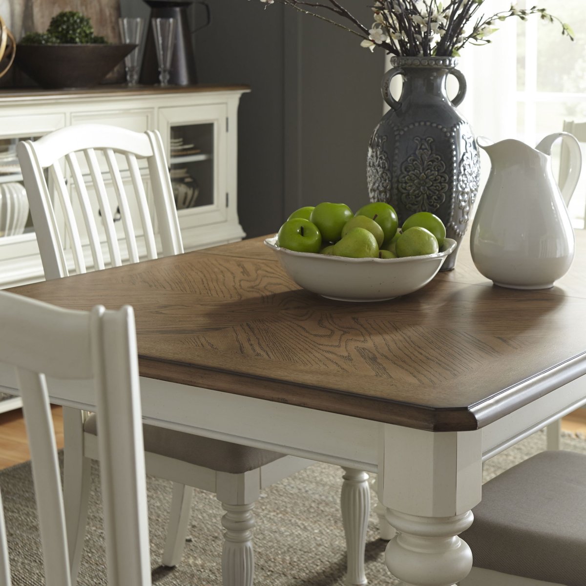 Cumberland Creek - Rectangular Leg Table - White Dining Tables by Liberty Furniture - Walls Furniture & Mattress