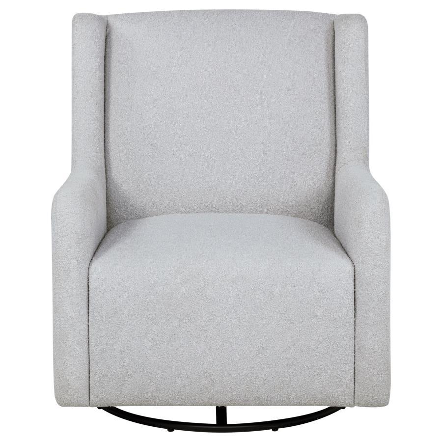Serra - Boucle Upholstered Swivel Glider Recliner Swivel Glider Chairs by Coaster Fine Furniture - Walls Furniture & Mattress