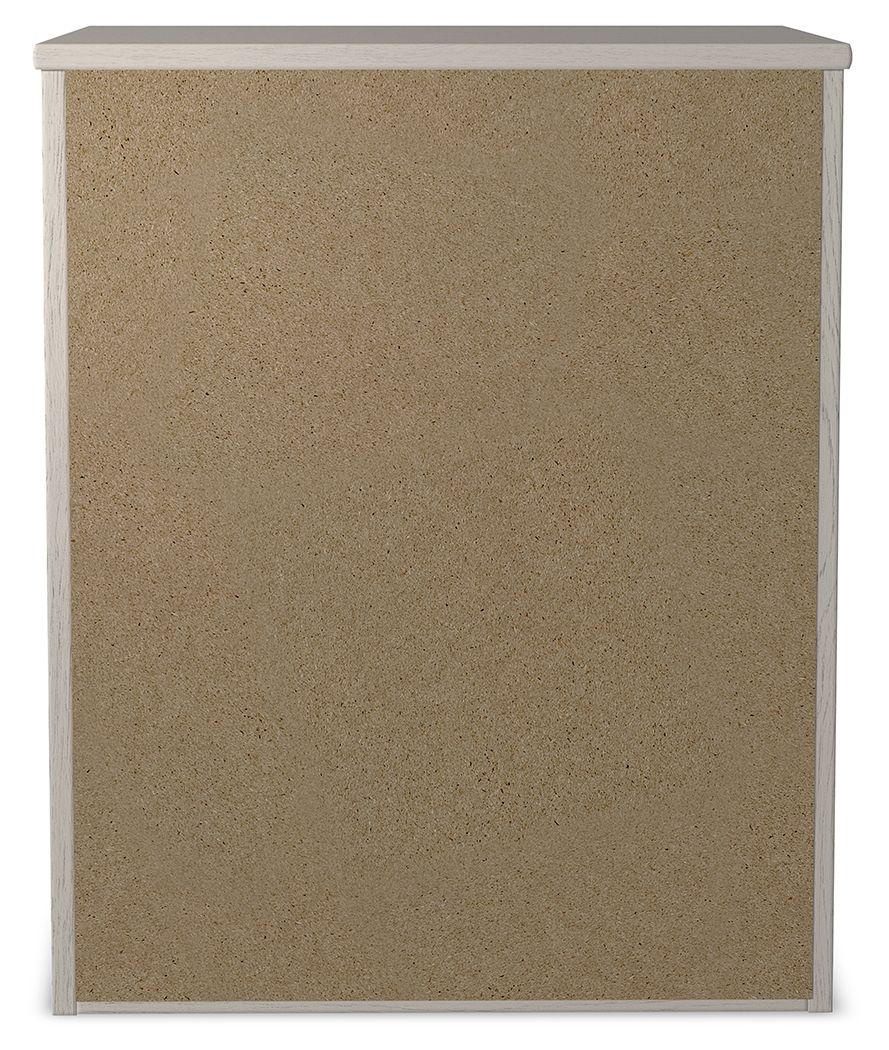 Stelsie - Two Drawer Night Stand - White Accent Nightstands by Signature Design by Ashley® - Walls Furniture & Mattress