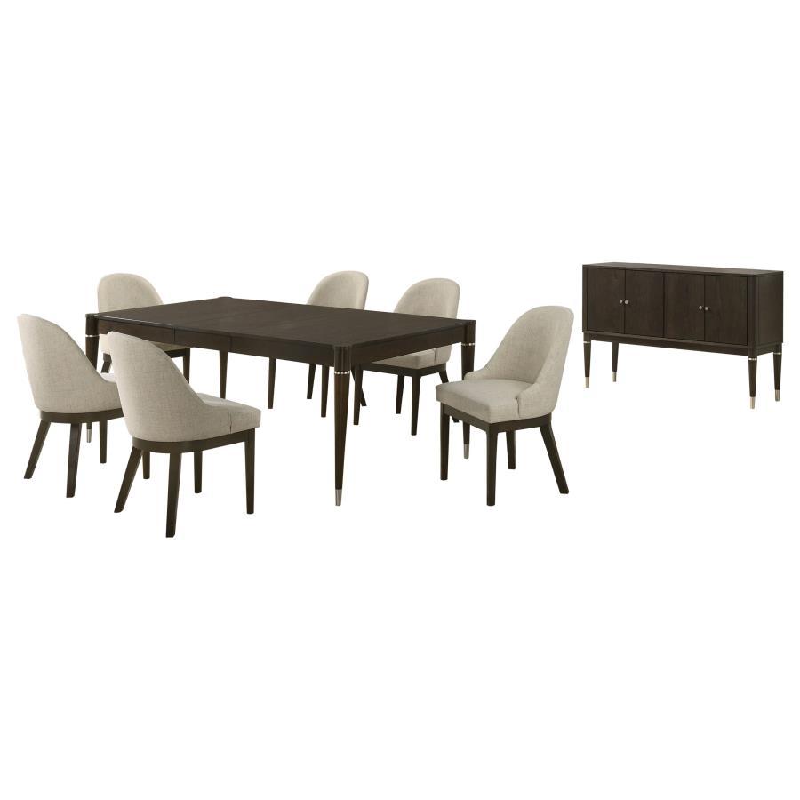 Reseda - Rectangular Dining Set 7 Piece Dining Room Sets by Coaster Fine Furniture - Walls Furniture & Mattress