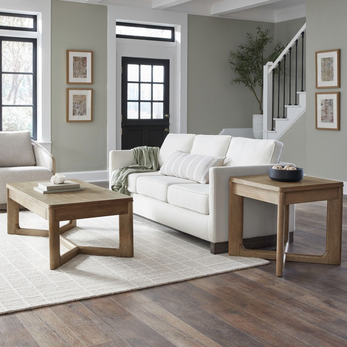 Ballentine - 3 Piece Set - Brown Table Sets by Liberty Furniture - Walls Furniture & Mattress