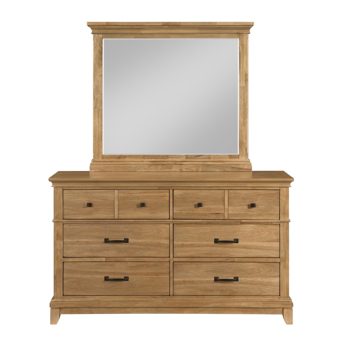 Sunstone - Dresser Dresser & Mirror by New Classic - Walls Furniture & Mattress