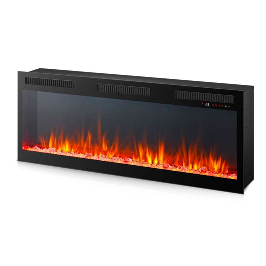 Fireplace TV Consoles - 50" Infinity Firebox - Black Fireplace TV Stands by Liberty Furniture - Walls Furniture & Mattress