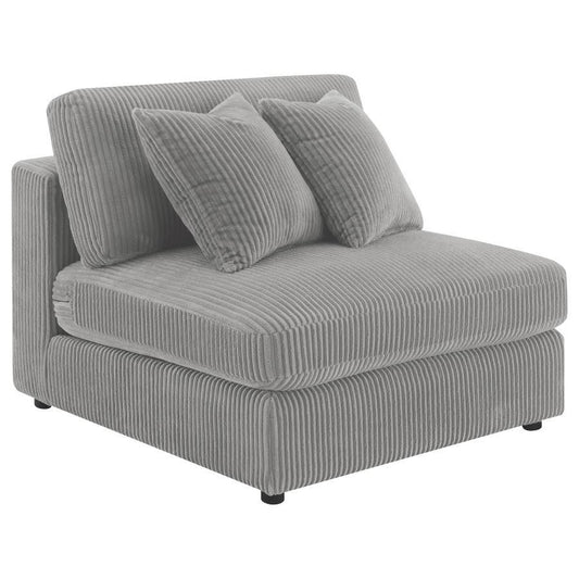 Blaine - Upholstered Armless Chair Armless Chairs by Coaster Fine Furniture - Walls Furniture & Mattress