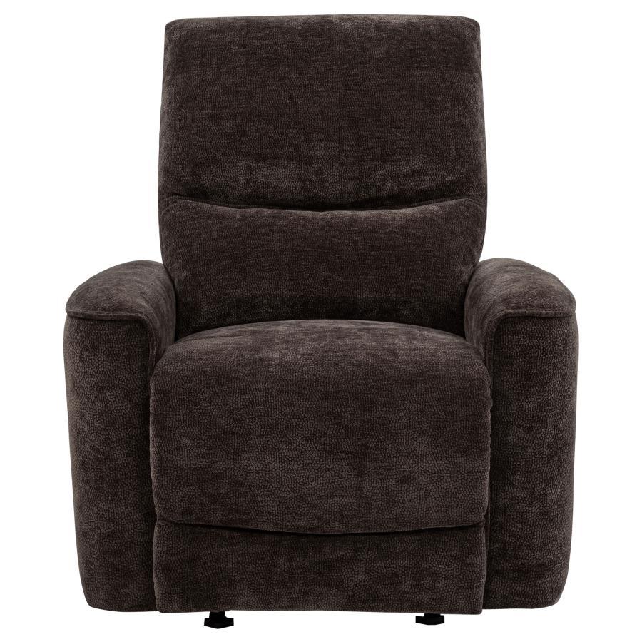 Navarro - Chenille Upholstered Glider Recliner Glider Chairs by Coaster Fine Furniture - Walls Furniture & Mattress
