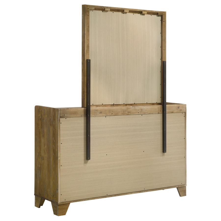 Henderson - 6 - Drawer Bedroom Dresser Cabinet Dressers by Coaster Fine Furniture - Walls Furniture & Mattress