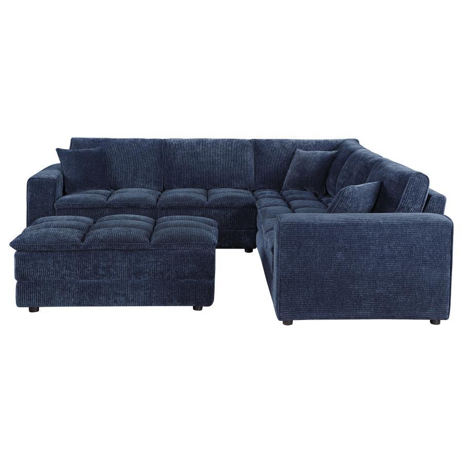 Atlantic - Upholstered Modular Sectional Sofa With Ottoman 2 Piece Living Room Sets by Coaster Fine Furniture - Walls Furniture & Mattress