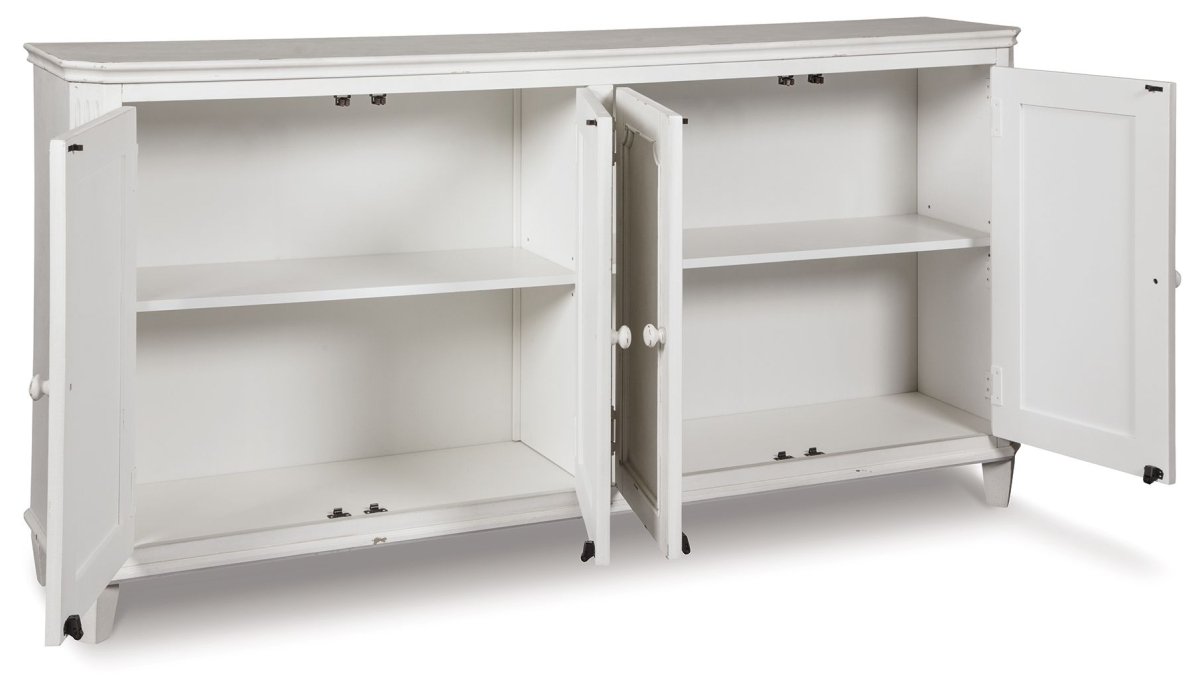 Mirimyn - Accent Cabinet - Antique White Accent Cabinets by Signature Design by Ashley® - Walls Furniture & Mattress