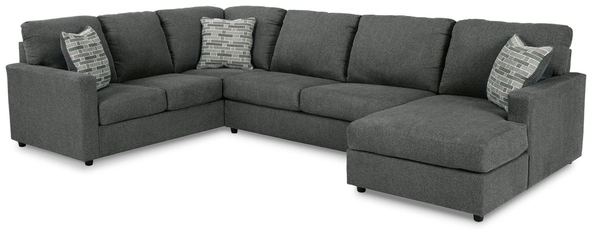 Edenfield - Sectional Stationary Sectionals by Signature Design by Ashley® - Walls Furniture & Mattress