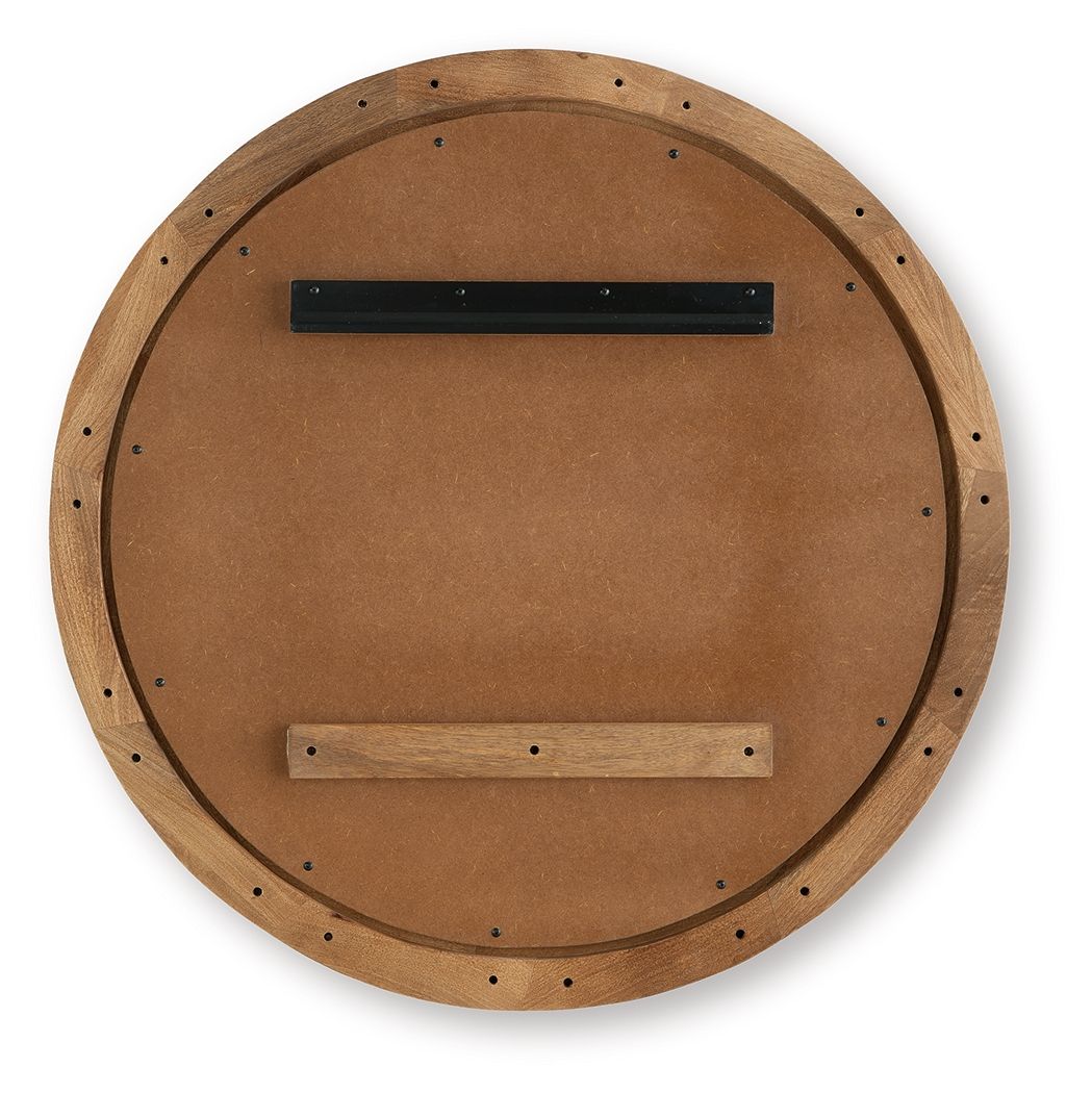 Aajon - Brown - Accent Mirror Accent Mirrors by Signature Design by Ashley® - Walls Furniture & Mattress