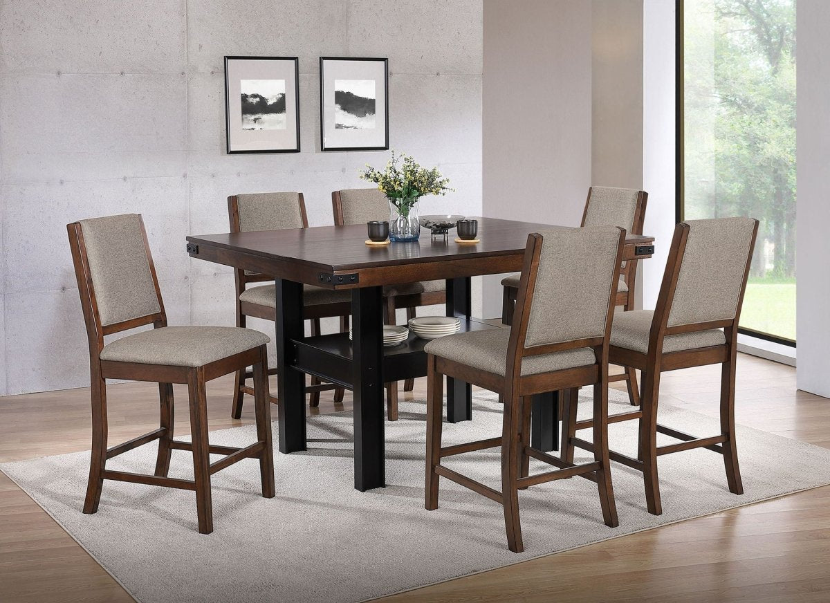 Patterson - Counter Height Dining Set 5 Piece Dining Room Sets by CoasterEveryday - Walls Furniture & Mattress