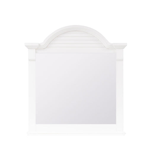 Summer House - Small Mirror - White Bedroom Mirrors by Liberty Furniture - Walls Furniture & Mattress