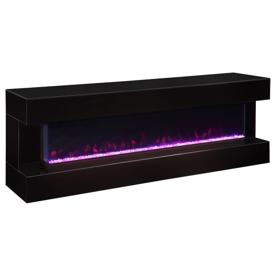 Vallerie - TV Stand With Visual Flame Box TV Stands by Coaster Fine Furniture - Walls Furniture & Mattress