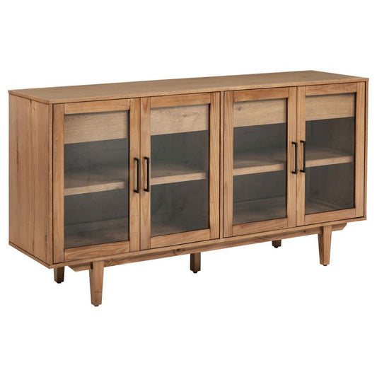 Middleton - 4 - Door Sideboard Server With Dual Drawers Servers by Coaster Fine Furniture - Walls Furniture & Mattress