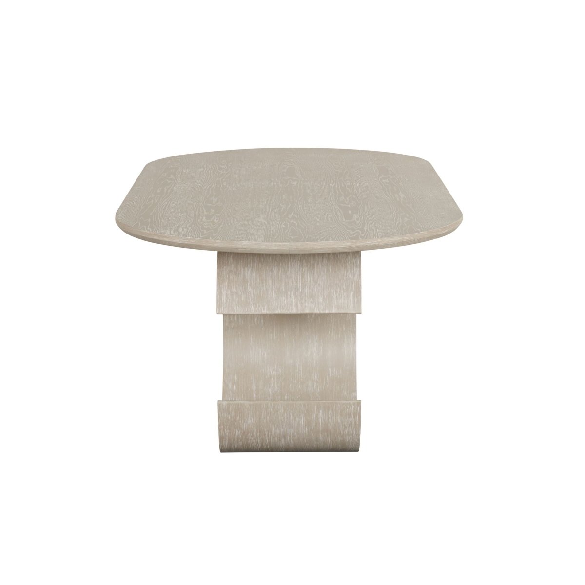 Gwendolyn - Oval Table Top And Base - Beige Dining Tables by New Classic - Walls Furniture & Mattress