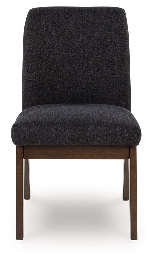 Dilenno - Dining Upholstered Side Chair (Set of 2) - Dark Brown Chair Sets by Signature Design by Ashley® - Walls Furniture & Mattress