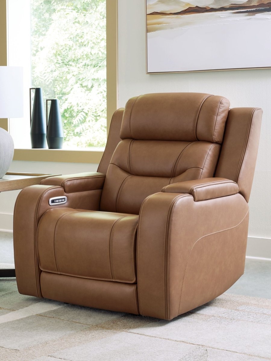 Knightington - Power Recliner With Audio Seating Reclining Chairs by Signature Design by Ashley® - Walls Furniture & Mattress
