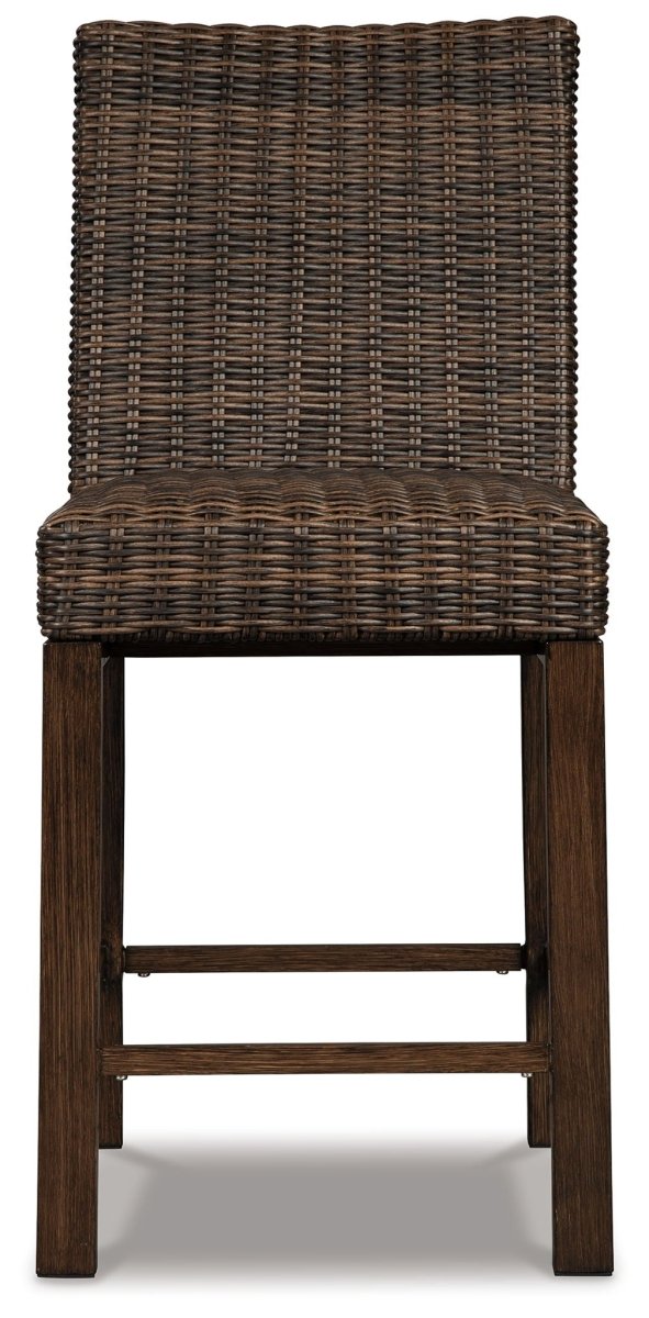 Paradise Trail - Barstool (Set of 2) - Medium Brown Stool Sets by Signature Design by Ashley® - Walls Furniture & Mattress