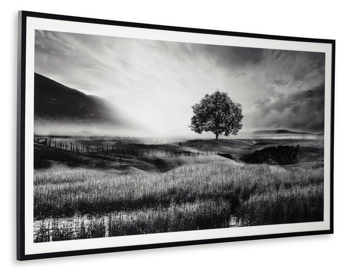 Deborland - Wall Art - Black / White Framed Prints by Signature Design by Ashley® - Walls Furniture & Mattress