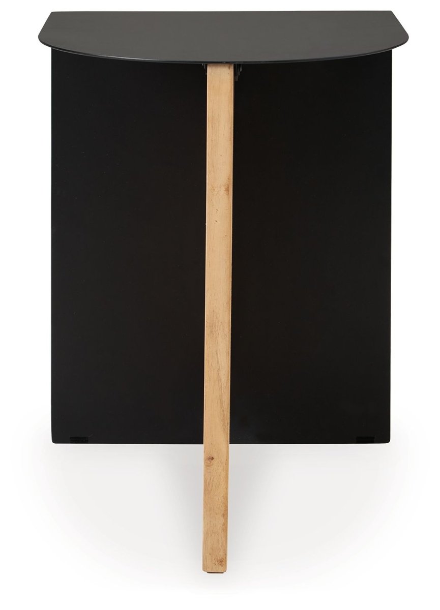 Ladgate - Accent Table - Black / Natural Accent Tables by Signature Design by Ashley® - Walls Furniture & Mattress