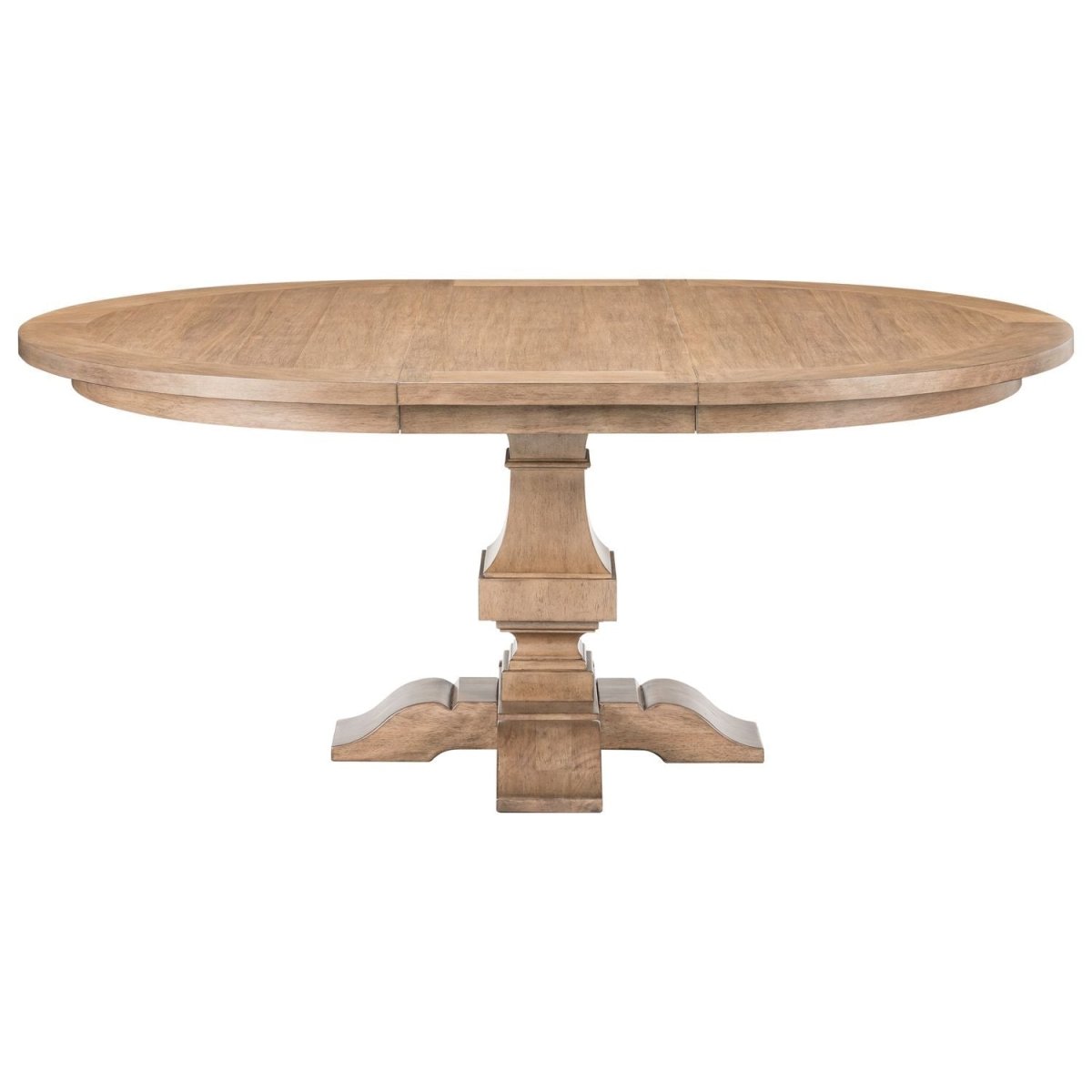 Haven Hills - Pedestal Table - Camel Beige Dining Tables with Extensions by Liberty Furniture - Walls Furniture & Mattress
