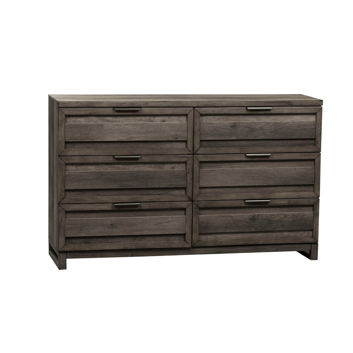 Tanners Creek - 6 Drawer Dresser - Dark Gray Dressers by Liberty Furniture - Walls Furniture & Mattress