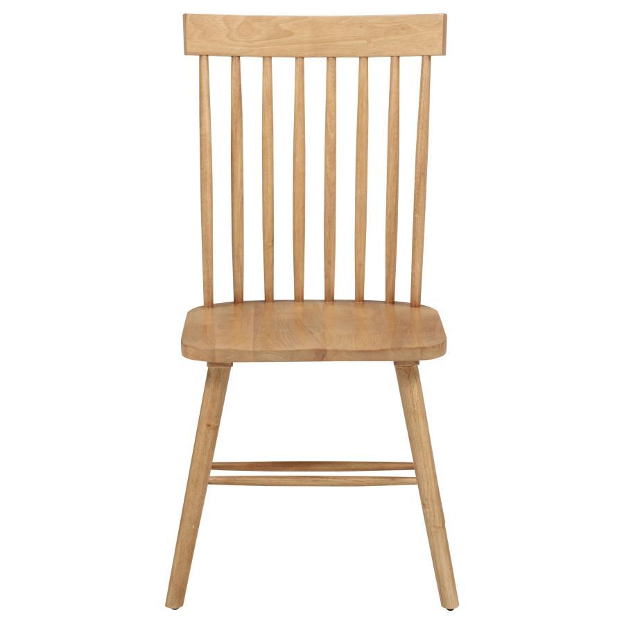 Andrews - Windsor Spindle Back Dining Side Chair (Set of 2) Chair Sets by Coaster Fine Furniture - Walls Furniture & Mattress