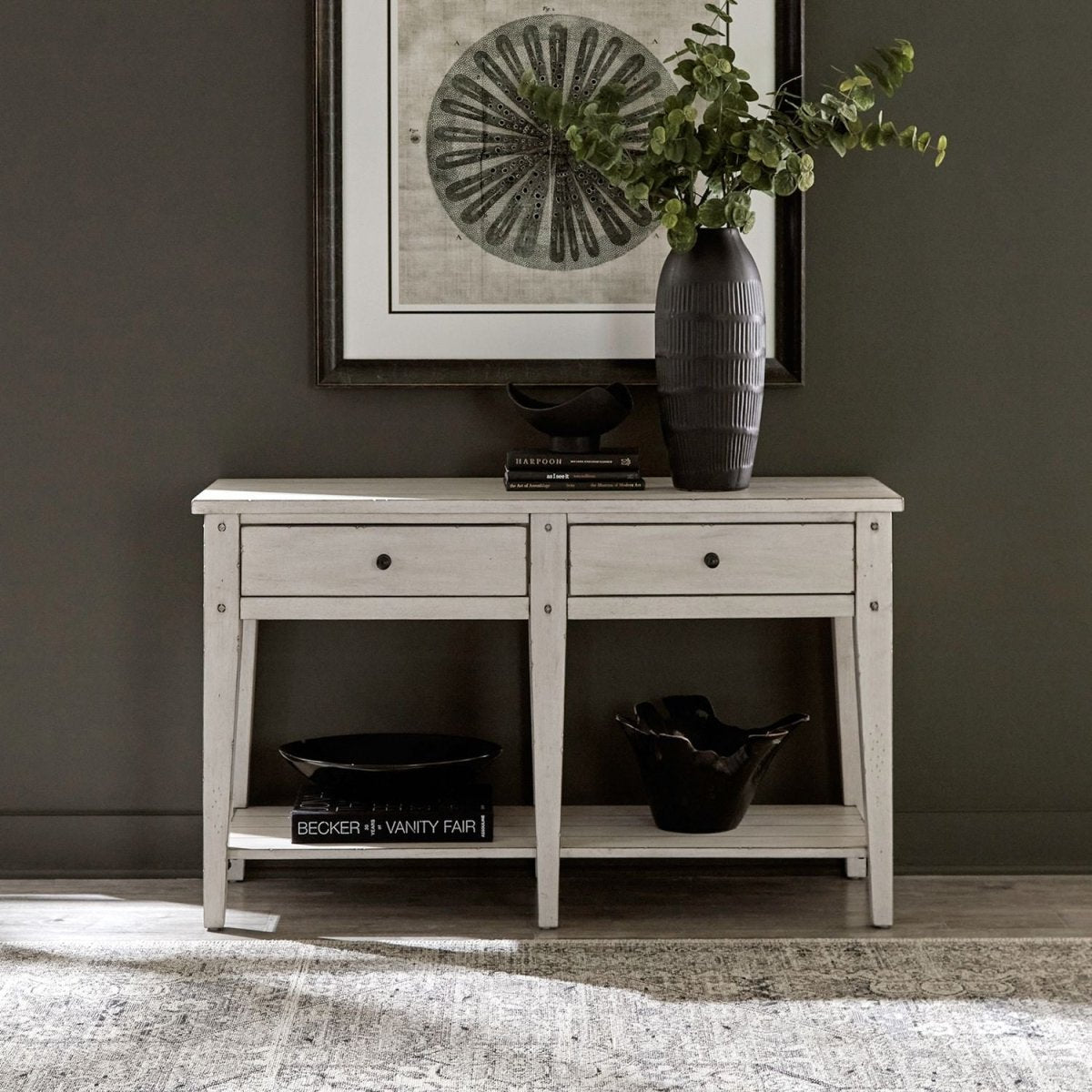 Lake House - Sofa Table Sofa Tables by Liberty Furniture - Walls Furniture & Mattress