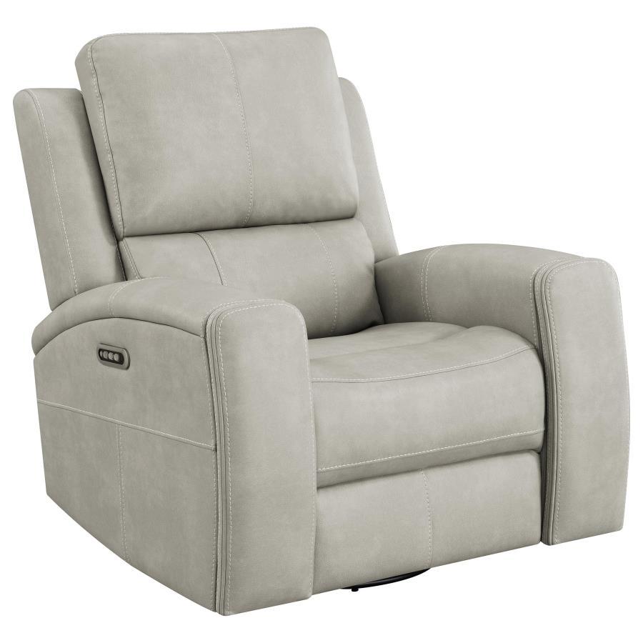 Brickston - Triple Power Swivel Glider Recliner Swivel Glider Chairs by Coaster Fine Furniture - Walls Furniture & Mattress