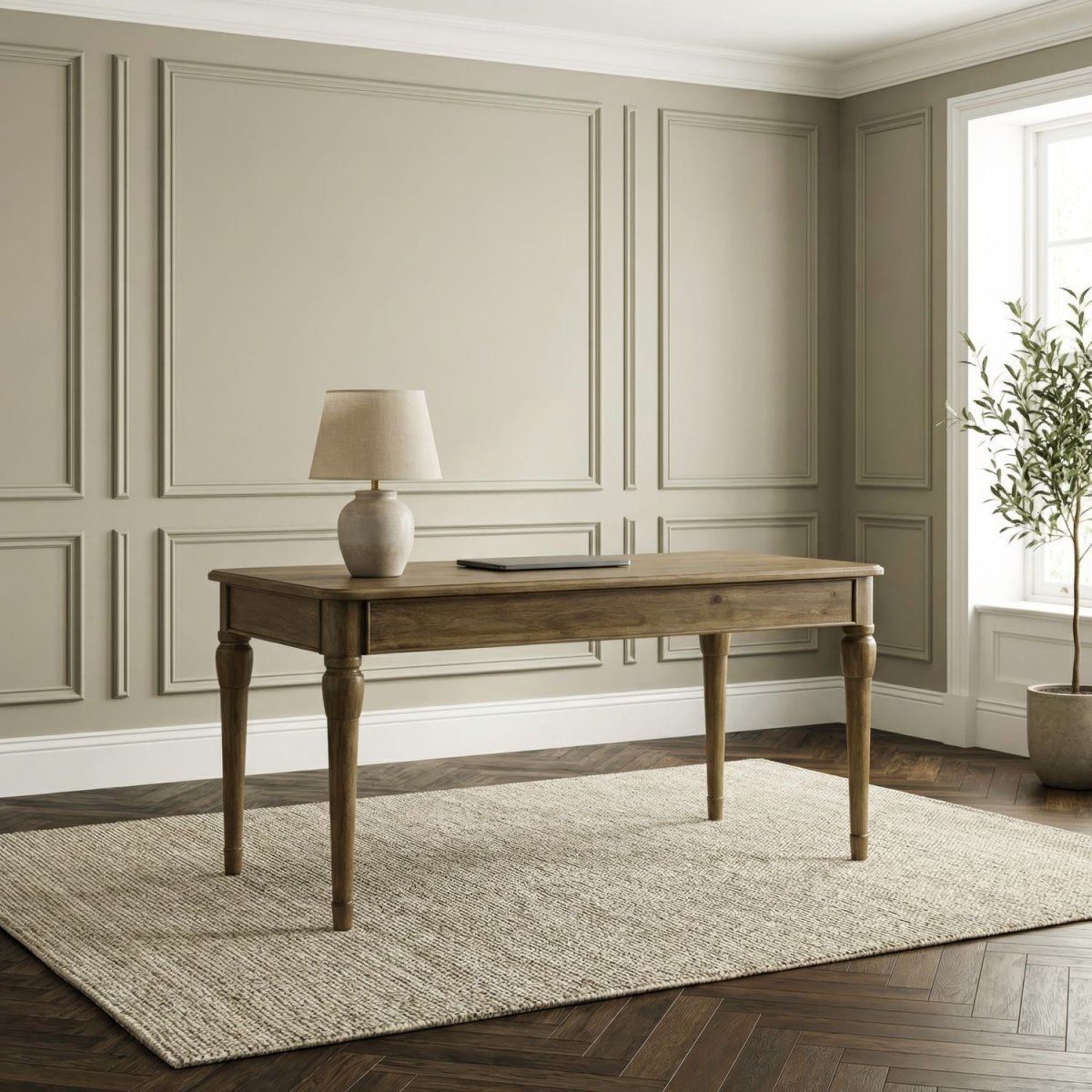 Hickory Grove - Writing Desk - Heirloom Brown Writing Desks by Liberty Furniture - Walls Furniture & Mattress