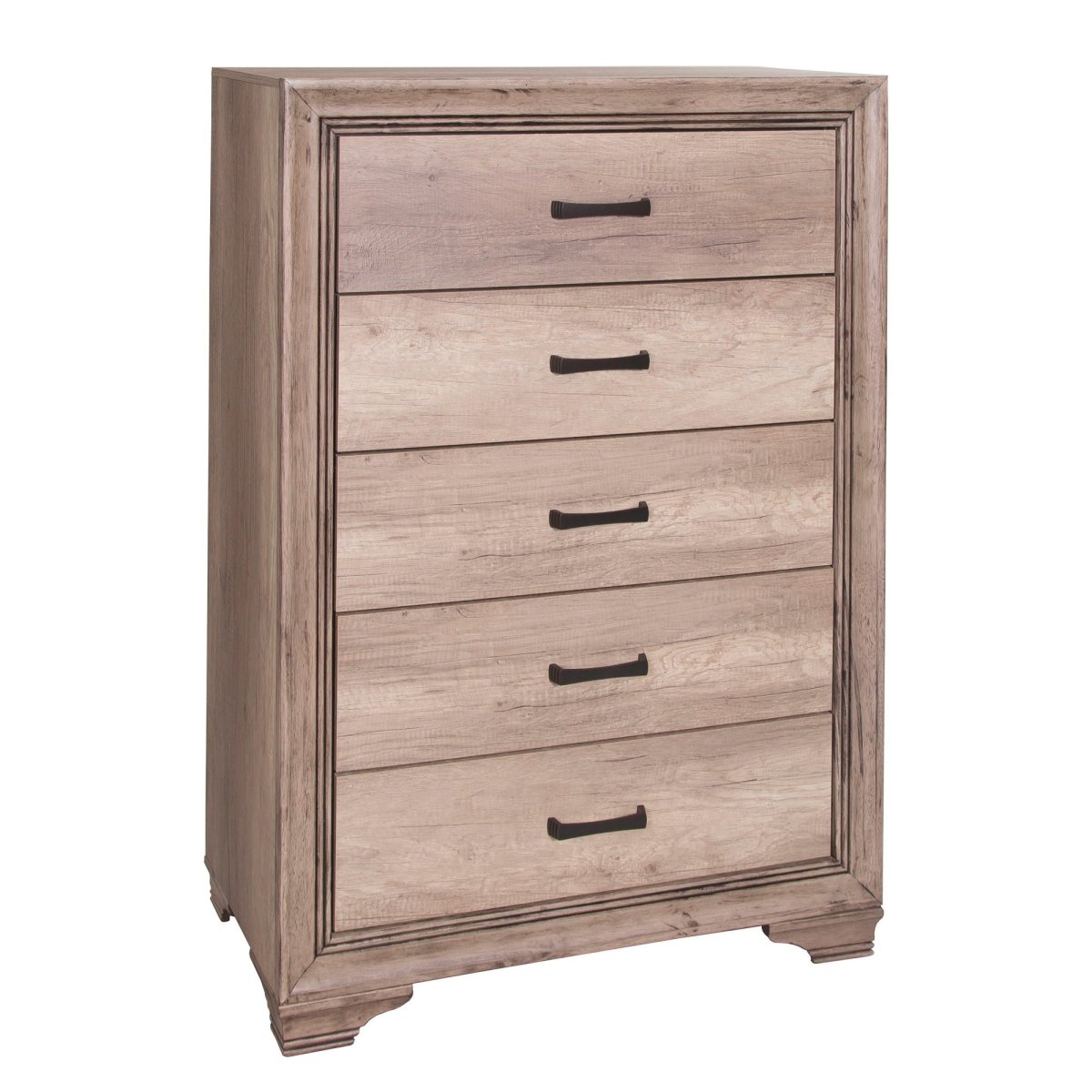Sun Valley - 5 Drawer Chest - Light Brown Accent Chests by Liberty Furniture - Walls Furniture & Mattress
