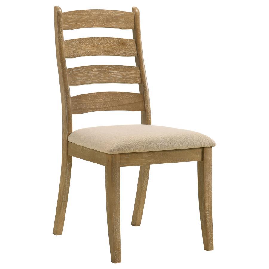 Danvers - Wood Dining Side Chair (Set of 2) - Brown Oak Chair Sets by Coaster Fine Furniture - Walls Furniture & Mattress