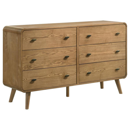 Robyn - 6 - Drawer Bedroom Dresser Dressers by CoasterEssence - Walls Furniture & Mattress