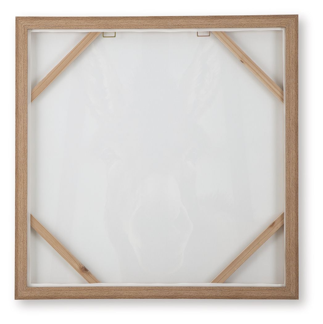 Landerton - Brown / Blue / White - Wall Art Canvas Art by Signature Design by Ashley® - Walls Furniture & Mattress
