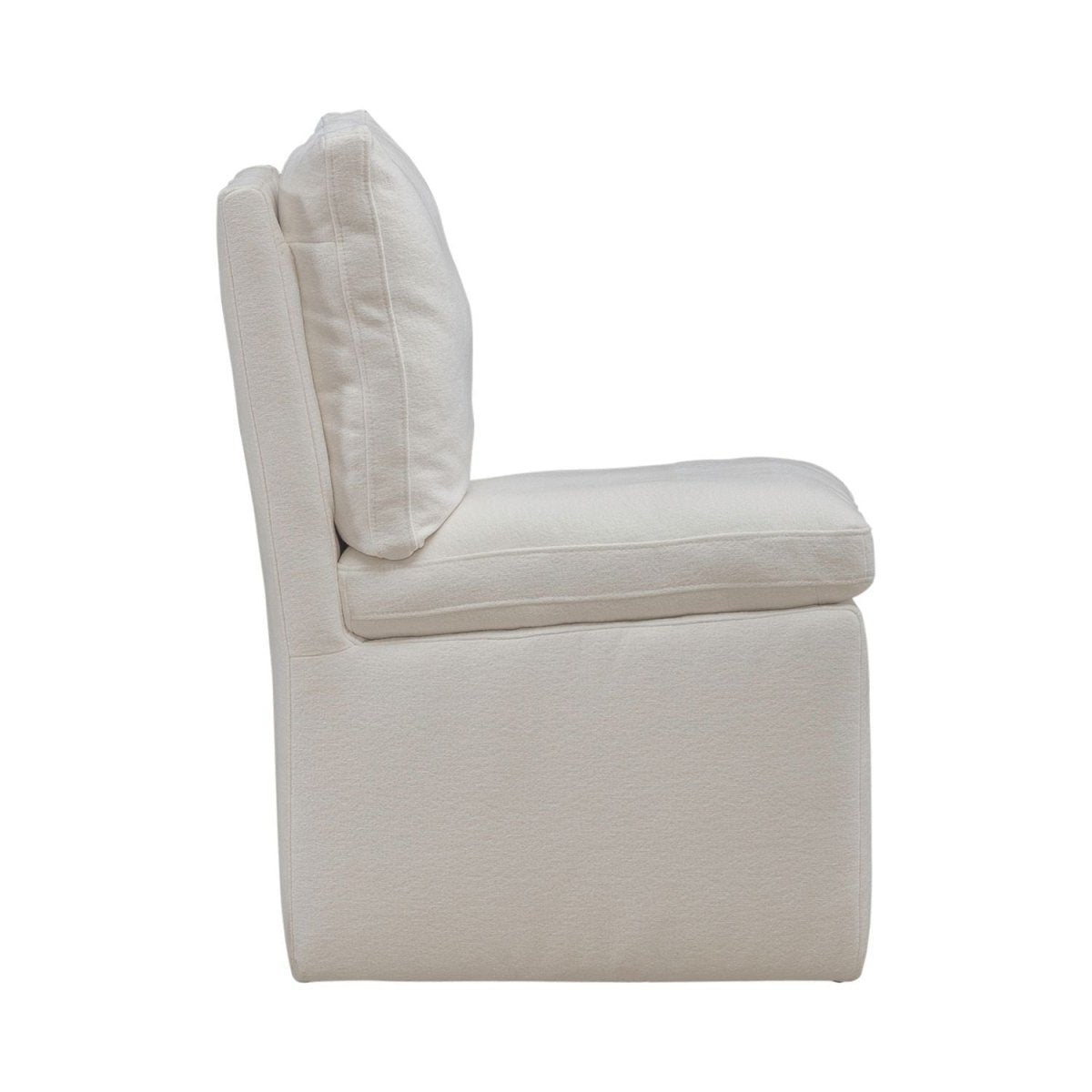 Accent Dining - Accent Dining Chair With Casters Side Chairs by Liberty Furniture - Walls Furniture & Mattress