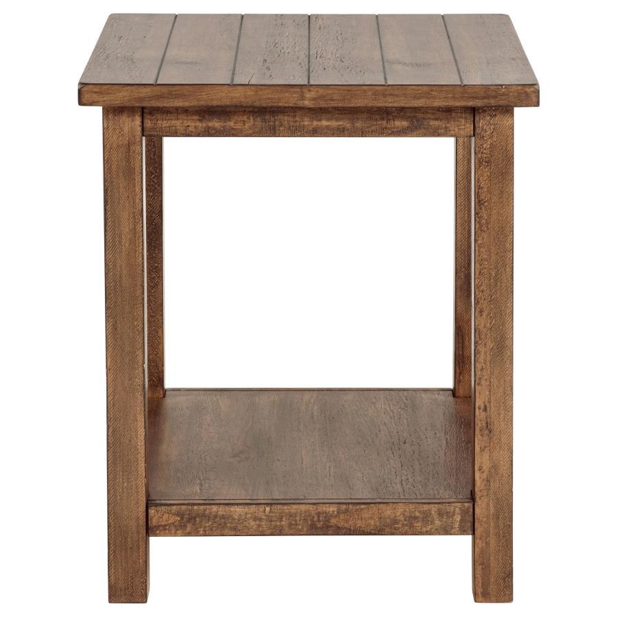 Payne - Wood End Table with Shelf End Tables by Coaster Fine Furniture - Walls Furniture & Mattress