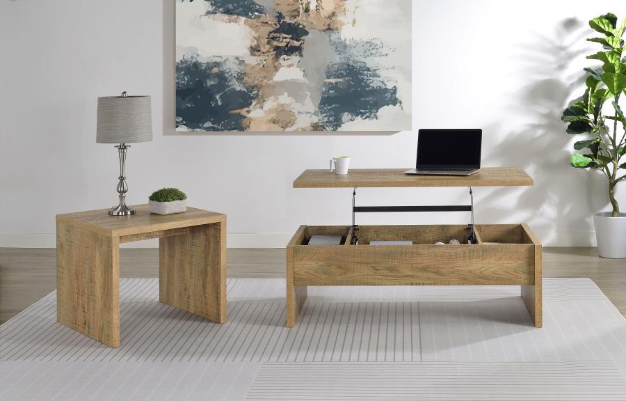 Canoga - Lift Top Cocktail Coffee Table Set - Mango Table Sets by Coaster Fine Furniture - Walls Furniture & Mattress