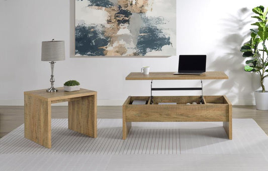 Canoga - Lift Top Cocktail Coffee Table Set - Mango Table Sets by Coaster Fine Furniture - Walls Furniture & Mattress