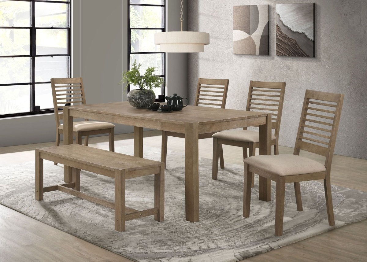 Scottsdale - Rectangular Dining Set 5 Piece Dining Room Sets by Coaster Fine Furniture - Walls Furniture & Mattress