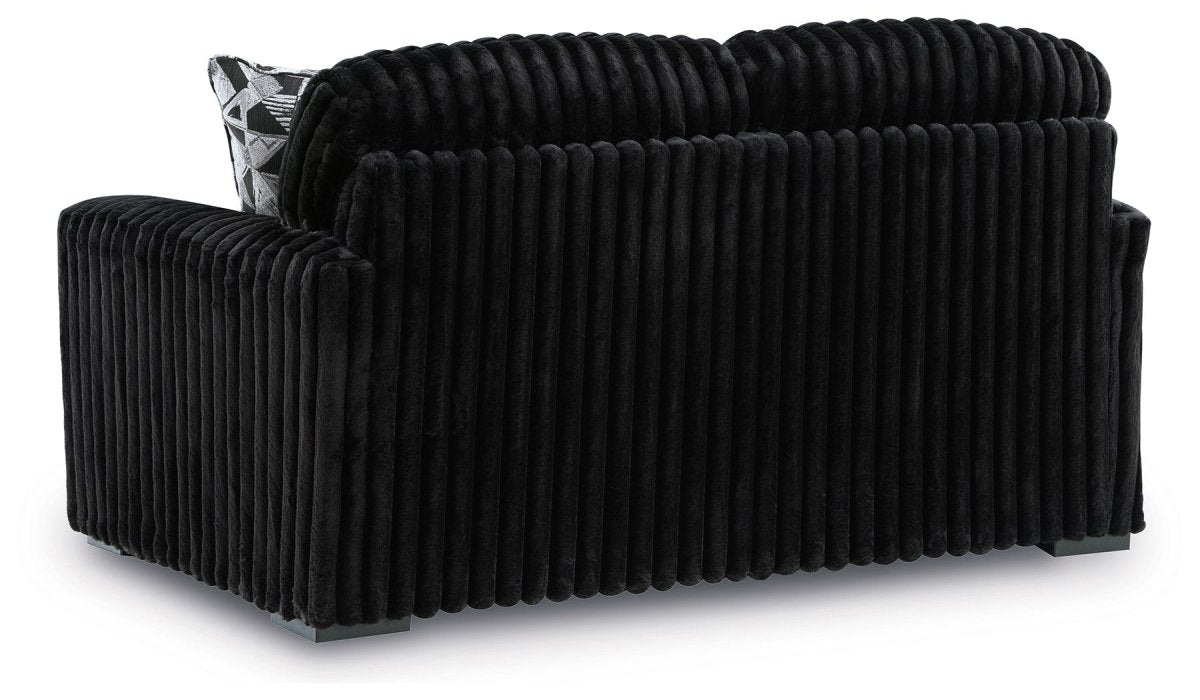 Midnight - Madness - Loveseat Stationary Loveseats by Signature Design by Ashley® - Walls Furniture & Mattress