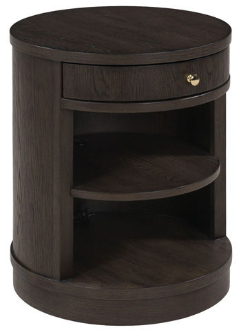 Leighmour - Accent Table - Dark Brown Accent Tables by Signature Design by Ashley® - Walls Furniture & Mattress