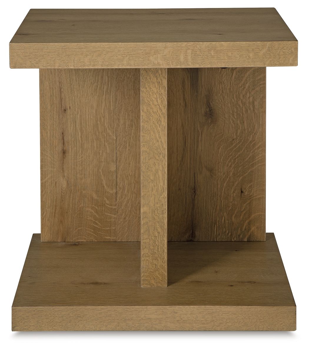 Brinstead - Chair Side End Table - Light Brown End Tables by Signature Design by Ashley® - Walls Furniture & Mattress